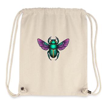 Scarab Neo Traditional - Stanley/Stella Recycled Gym Bag - natural - Front