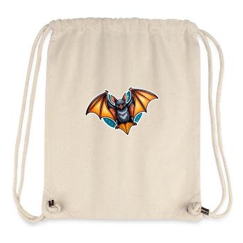 Bat Neo Traditional - Stanley/Stella Recycled Gym Bag - natural - Front
