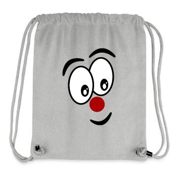 HUMOR. QUOTATION. MESSAGE. RETIREMENT. ANNIVERSARY. - Stanley/Stella Recycled Gym Bag - heather grey - Front