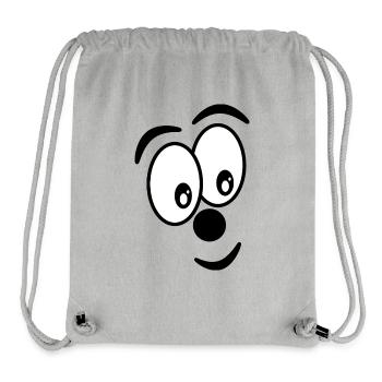 HUMOR. QUOTATION. MESSAGE. RETIREMENT. ANNIVERSARY. - Stanley/Stella Recycled Gym Bag - heather grey - Front