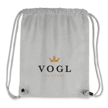 Vogl Original Family Logo - Stanley/Stella Recycled Gym Bag - heather grey - Front