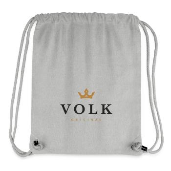 Volk Original Family Logo - Stanley/Stella Recycled Gym Bag - heather grey - Front