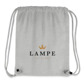 Lampe Original Familienlogo - Stanley/Stella recycelter Gym Bag - Grau meliert - Vorne