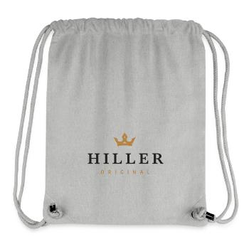 Hiller Original Familienlogo - Stanley/Stella recycelter Gym Bag - Grau meliert - Vorne