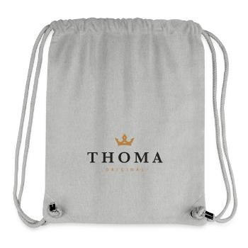 Thoma Original Family Logo - Stanley/Stella Recycled Gym Bag - heather grey - Front