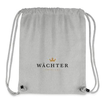 Guardian Original Family Logo - Stanley/Stella Recycled Gym Bag - heather grey - Front