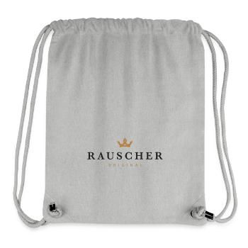 Rauscher Original Familienlogo - Stanley/Stella recycelter Gym Bag - Grau meliert - Vorne