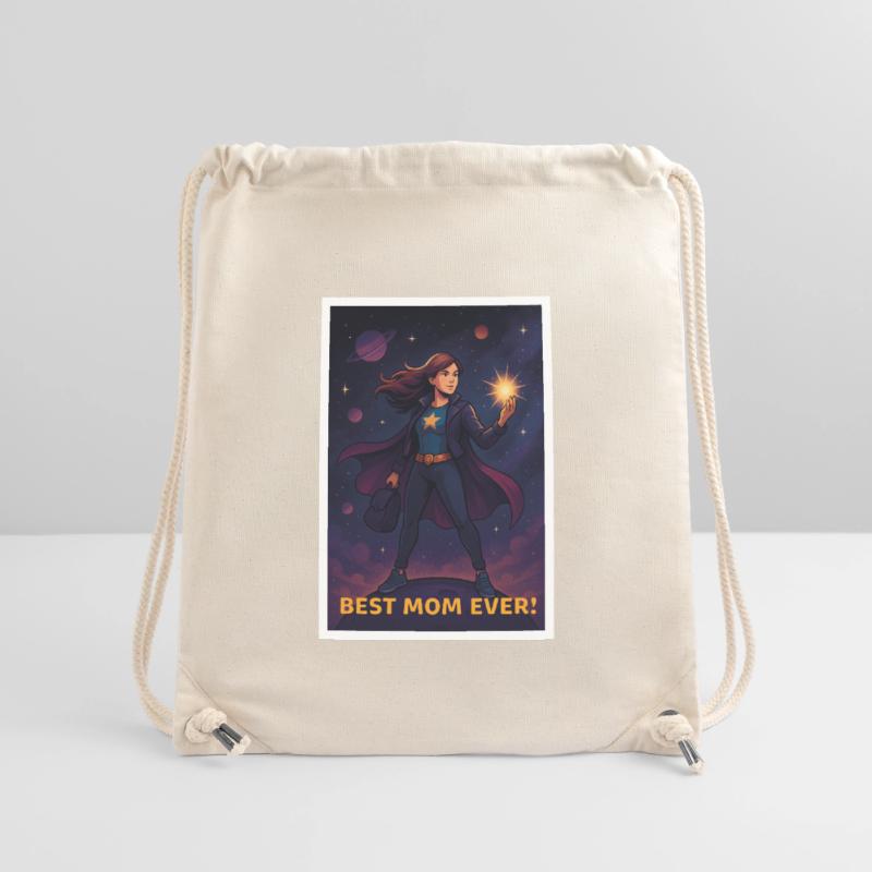 Beste Mutter aller Zeiten Superhelden Poster Stanley/Stella recycelter Gym Bag