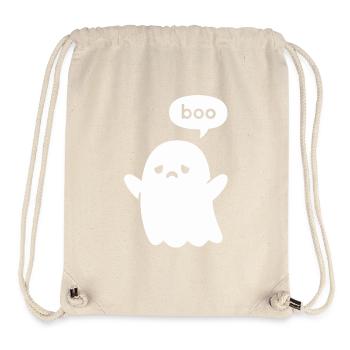 Petit Petit Fantôme Mignon - Sac à cordon recyclé Stanley/Stella - blanc naturel - Devant