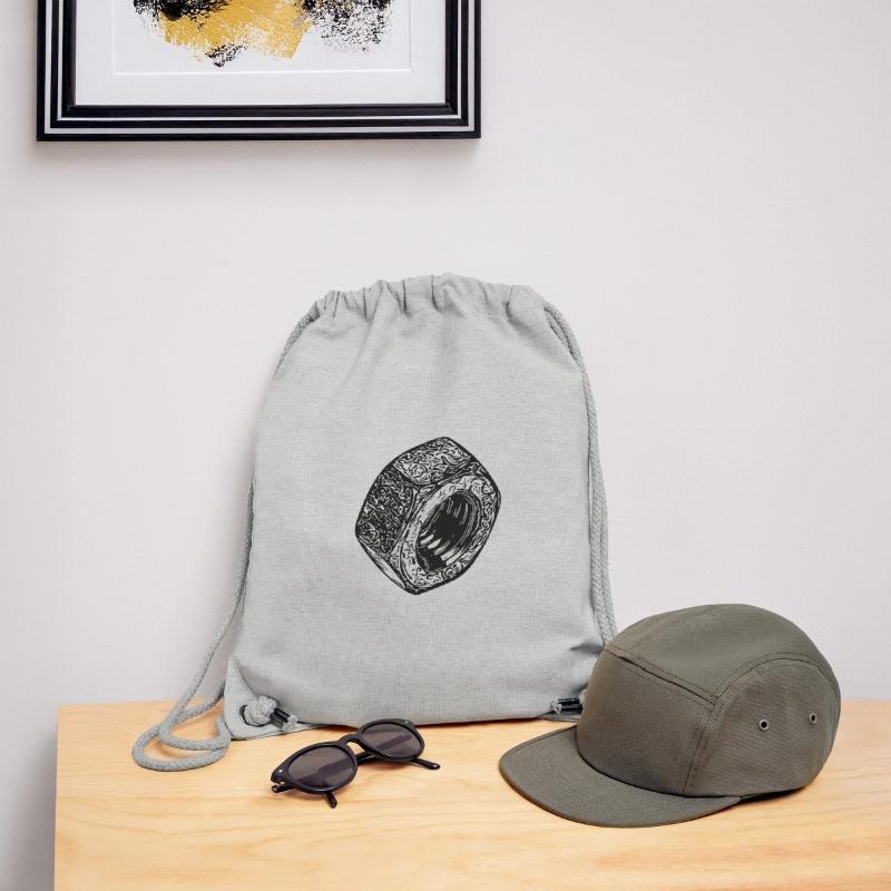 Schraubenmutter dunkler Oberfläche Stanley/Stella recycelter Gym Bag