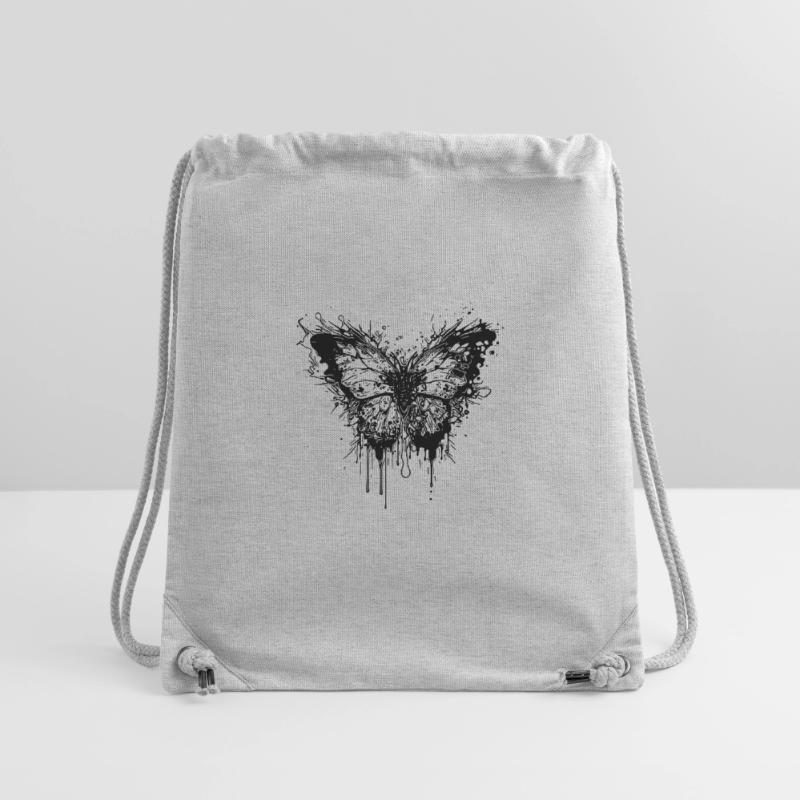 Papillon Tattoo Ink Splash Style Sac à cordon recyclé Stanley/Stella