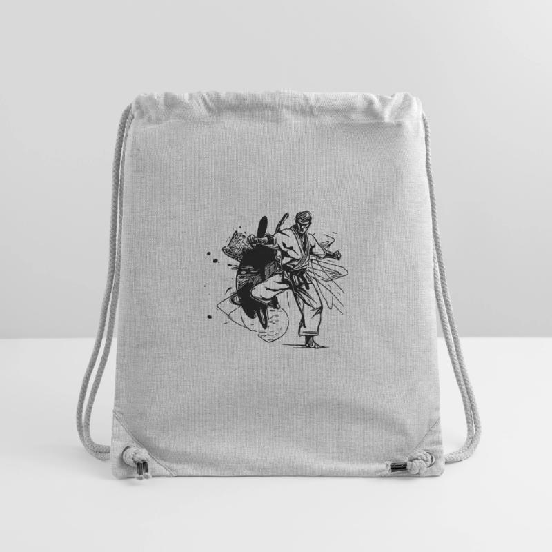 Style de combat Shadow Boxing Karaté Fighter Tatouage Sac à cordon recyclé Stanley/Stella