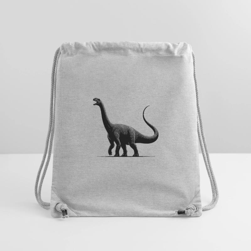 Dino géant Diplodocus dinosaure sauropode Sac à cordon recyclé Stanley/Stella