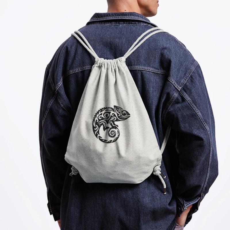 Écailleux Creeper Déguisement caméléon tatouage Sac à cordon recyclé Stanley/Stella