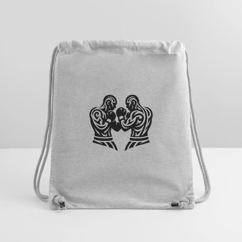 Fist Boxer Fighter Thai Boxing Tattoo Style Stanley/Stella Recycled Gym Bag