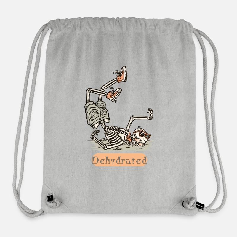 Dehydrated - Stanley/Stella Recycled Gym Bag - heather grey