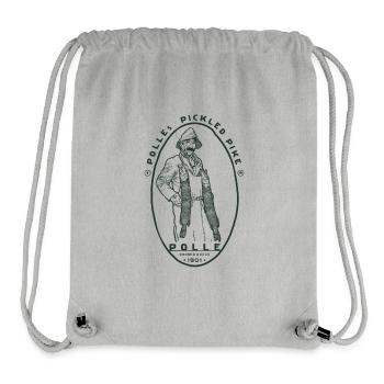 polles pickled pike - Stanley/Stella recycelter Gym Bag - Grau meliert - Vorne