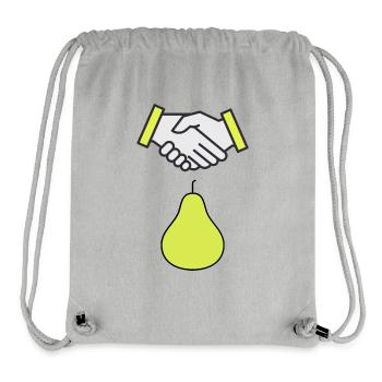Shakespeare Wortspiel - Stanley/Stella recycelter Gym Bag - Grau meliert - Vorne
