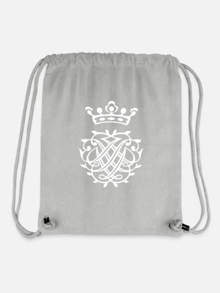 Johann Sebastian Bach Seal - Stanley/Stella Recycled Gym Bag - heather grey
