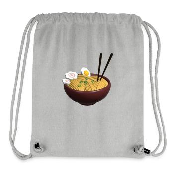 Ramen Schüssel - Stanley/Stella recycelter Gym Bag - Grau meliert - Vorne