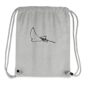 Eagle rays - Stanley/Stella Recycled Gym Bag - heather grey - Front