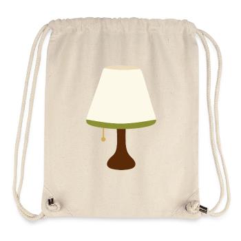 Kleine Lampe - Stanley/Stella recycelter Gym Bag - Naturweiß - Vorne