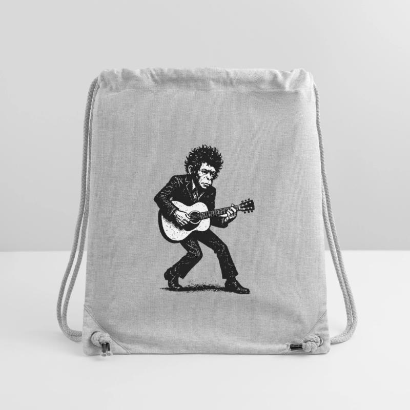 Auteur-compositeur-interprète | Le Singe Danseur Sac à cordon recyclé Stanley/Stella