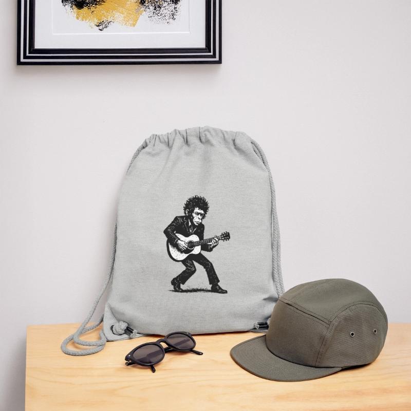 Auteur-compositeur-interprète | Le Singe Danseur Sac à cordon recyclé Stanley/Stella