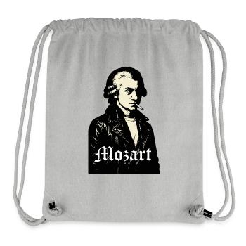 Mozart Noir Rebell Komponist - Stanley/Stella recycelter Gym Bag - Grau meliert - Vorne
