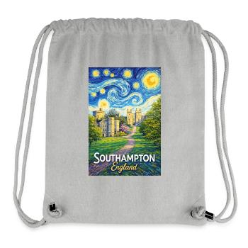 Southampton, England - Stanley/Stella recycelter Gym Bag - Grau meliert - Vorne