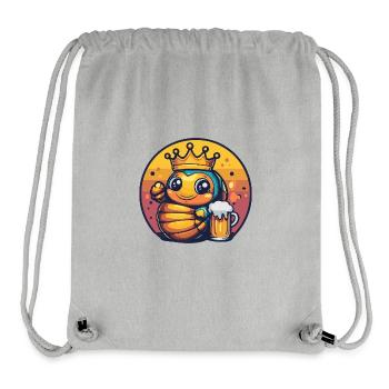 Wurm Beer - Stanley/Stella Recycled Gym Bag - heather grey - Front