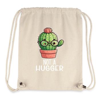 Cactus Non Cuddle Kawaii Brille - Stanley/Stella recycelter Gym Bag - Naturweiß - Vorne