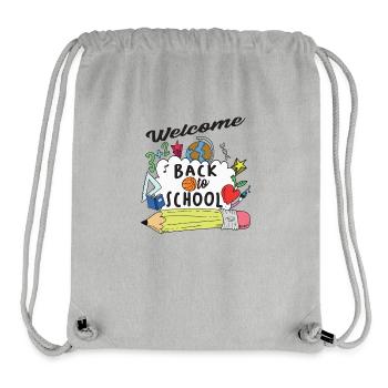 Back to school - Stanley/Stella Recycled Gym Bag - heather grey - Front