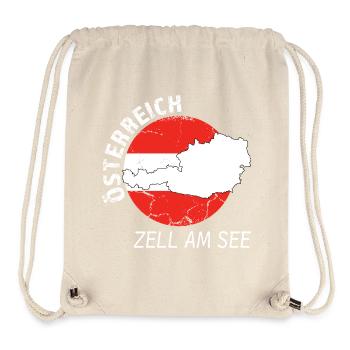 Zell am See - Stanley/Stella recycelter Gym Bag - Naturweiß - Vorne