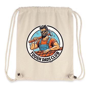 Harte Väter Heimwerker Club - Stanley/Stella recycelter Gym Bag - Naturweiß - Vorne