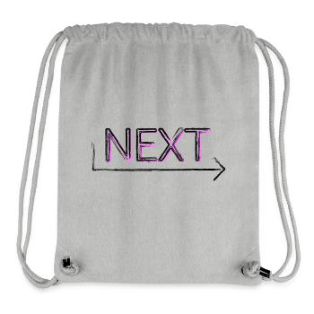 Next - Stanley/Stella Recycled Gym Bag - heather grey - Front