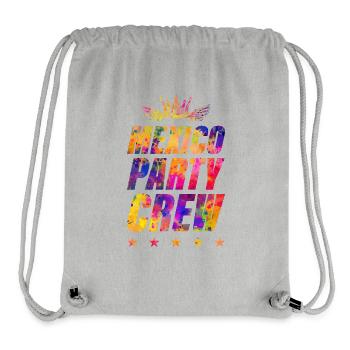 Mexico Party Crew - Stanley/Stella Recycled Gym Bag - heather grey - Front