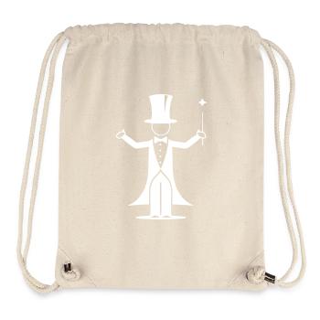 Magier Zauberer - Stanley/Stella recycelter Gym Bag - Naturweiß - Vorne