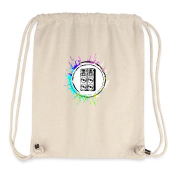 Jukeboxes Bass symbol - Stanley/Stella Recycled Gym Bag - natural - Front