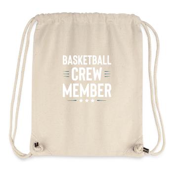 Équipe de basket-ball - Sac à cordon recyclé Stanley/Stella - blanc naturel - Devant