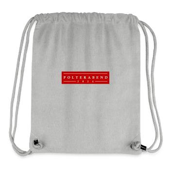 Polterabend 2024 - Stanley/Stella recycelter Gym Bag - Grau meliert - Vorne