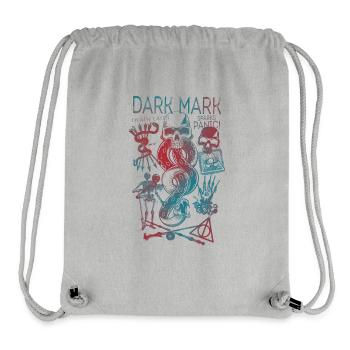Harry Potter Dark Mark & Horcruxes Design - Stanley/Stella Recycled Gym Bag - heather grey - Front