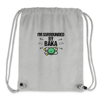 Baka Otaku Anime Mangs Japan fans - Stanley/Stella Recycled Gym Bag - heather grey - Front