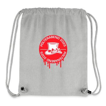 Polterabend 2025 Polterhochzeit - Stanley/Stella recycelter Gym Bag - Grau meliert - Vorne