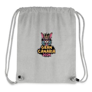 Gran Canaria 2024 Bunny - Stanley/Stella Recycled Gym Bag - heather grey - Front