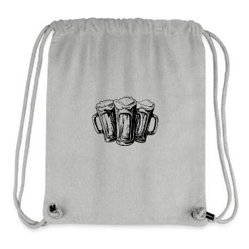 Beer Drinking Party - Stanley/Stella Recycled Gym Bag - heather grey - Front