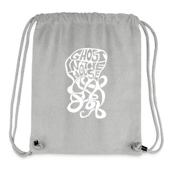 ghost in the house Haunted House Halloween Haunted House - Stanley/Stella Recycled Gym Bag - heather grey - Front