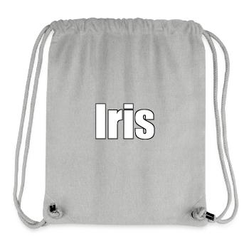 Iris - Stanley/Stella recycelter Gym Bag - Grau meliert - Vorne