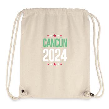 Cancun 2024 Mexico - Stanley/Stella Recycled Gym Bag - natural - Front