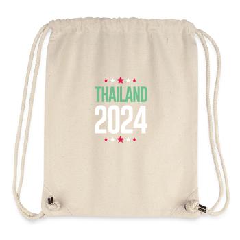 Jours fériés Thaïlande 2024 - Sac à cordon recyclé Stanley/Stella - blanc naturel - Devant